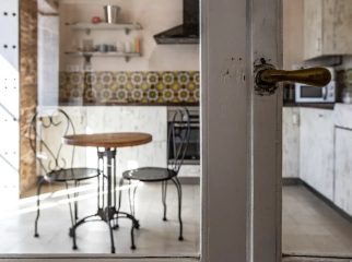 Vanaf het balkon