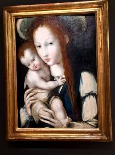 Maria met kind in de Kathedraal van Segovia