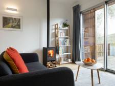 Een van de vier studio's