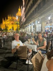 eerste avond in Segovia
