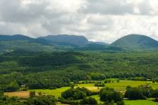 Het vulkaanlandschap van de Garrotxa