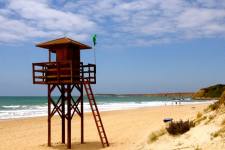 Het strand in Conil