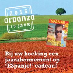 Een jaarabonnement cadeau bij boeking van een Fly&Drive arrangement
