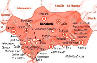 2. Route natuurreis Andalusië Spanje 15 dagen
