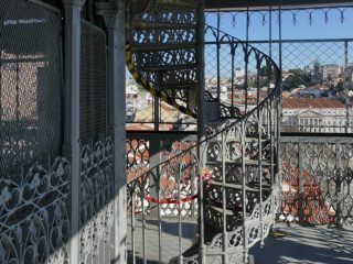 Santa Justa lift in Lissabon