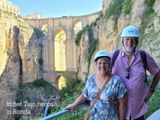 In het Tajo Ravijn in Ronda