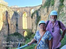 In het Tajo Ravijn in Ronda