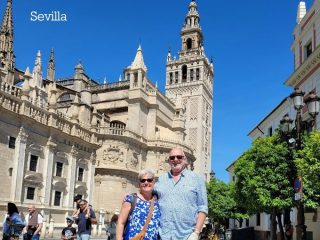 Kathedraal en Giralda in Sevilla