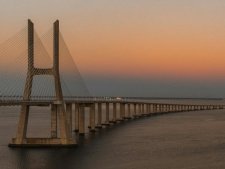 Brug van Spanje naar Portugal