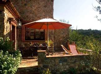 Terras van huis Cigueña