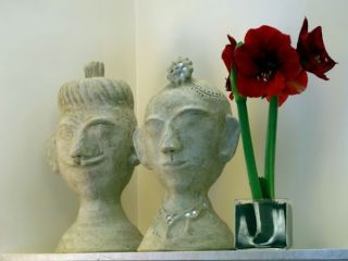 Detail in een van de kamers