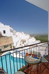 Posada Vejer, zicht vanuit de Suite