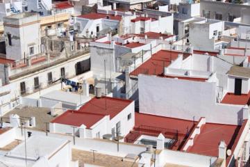Cádiz vanaf de Torre de Tavira