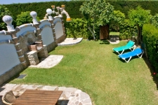 privé tuin, omheind