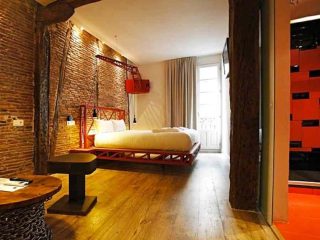 Een van de kamers Een van de kamers