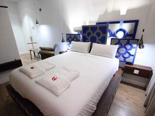 Een van de kamers Een van de kamers