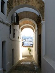 Straatje in Vejer de la Frontera