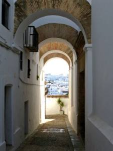 Straatje in Vejer de la Frontera