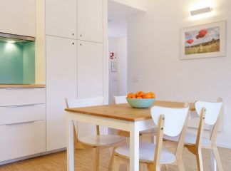 Een van de vier studio's