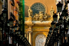 Straat in Madrid