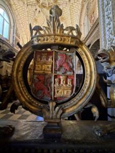 wapenschild van de Reyes Católicos kathedraal Toledo