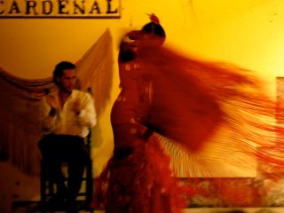Flamenco in Tablao el Cardenal. Cordoba