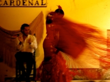 Flamenco in Tablao el Cardenal. Cordoba