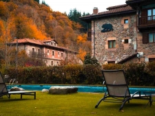 Het hotel in de Picos de Europa, bij Potes
