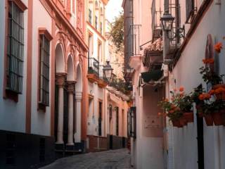Straatje in Sevilla