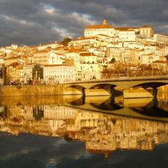 Zicht op Coimbra