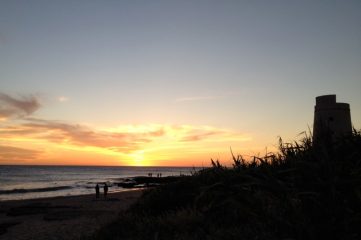 Avondlucht bij El Torre, El Palmar