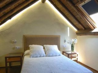 slaapkamer van het tuinhuisje