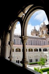 Een van de beroemde kloosters in Portugal