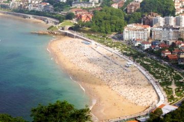 Zurriola baai