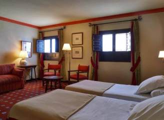 Kamer met twin beds
