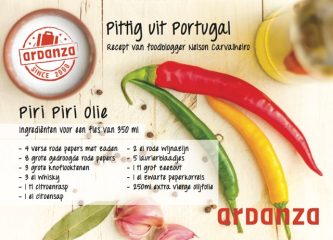 Piripiri olie uit Portugal!