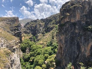 Wandeling vanuit het hotel bij Granada