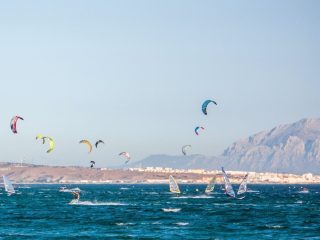 Kitesurfen bij Tarifa