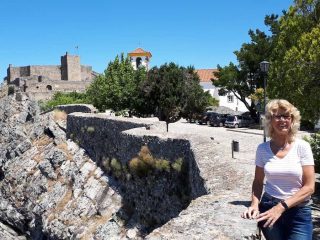 Yvonne in Marvao