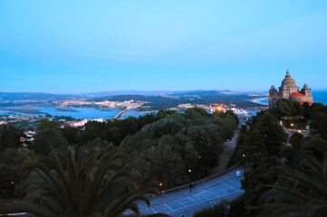 Uitzicht op Viana do Castelo