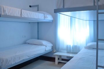 een van de drie slaapkamers