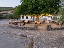Patio van het hotel bij Ronda