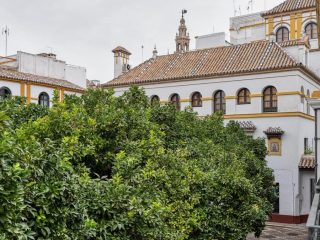 Vanuit het hotel, Sevilla