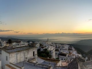 Vejer, uitzicht vanuit het appartement
