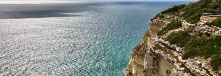 Wandelroute del Acantilado langs de kliffen van de Costa de la Luz