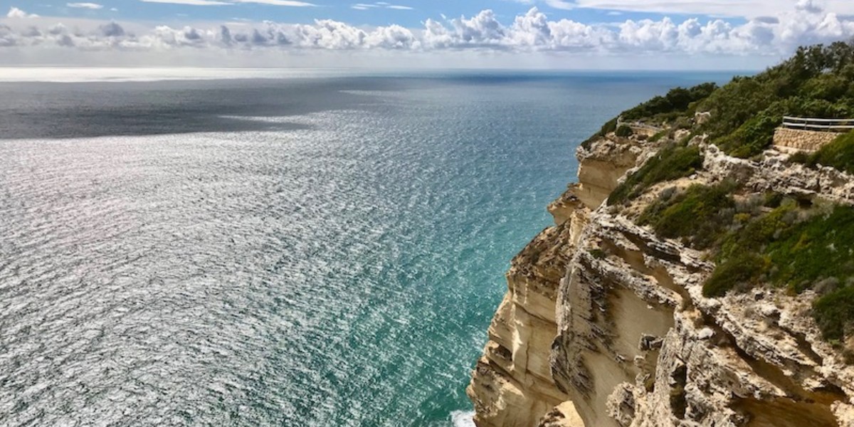 Wandelroute del Acantilado langs de kliffen van de Costa de la Luz