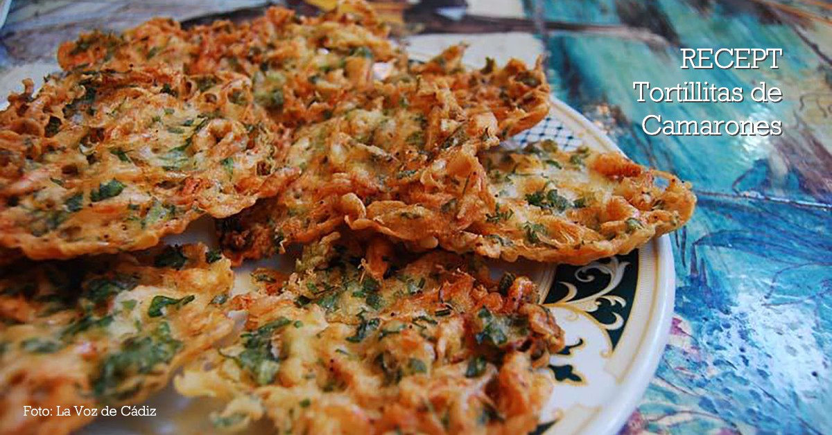 Recept tortillitas de camarones