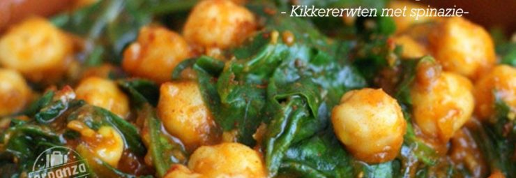 Recept Garbanzos con Espinacas