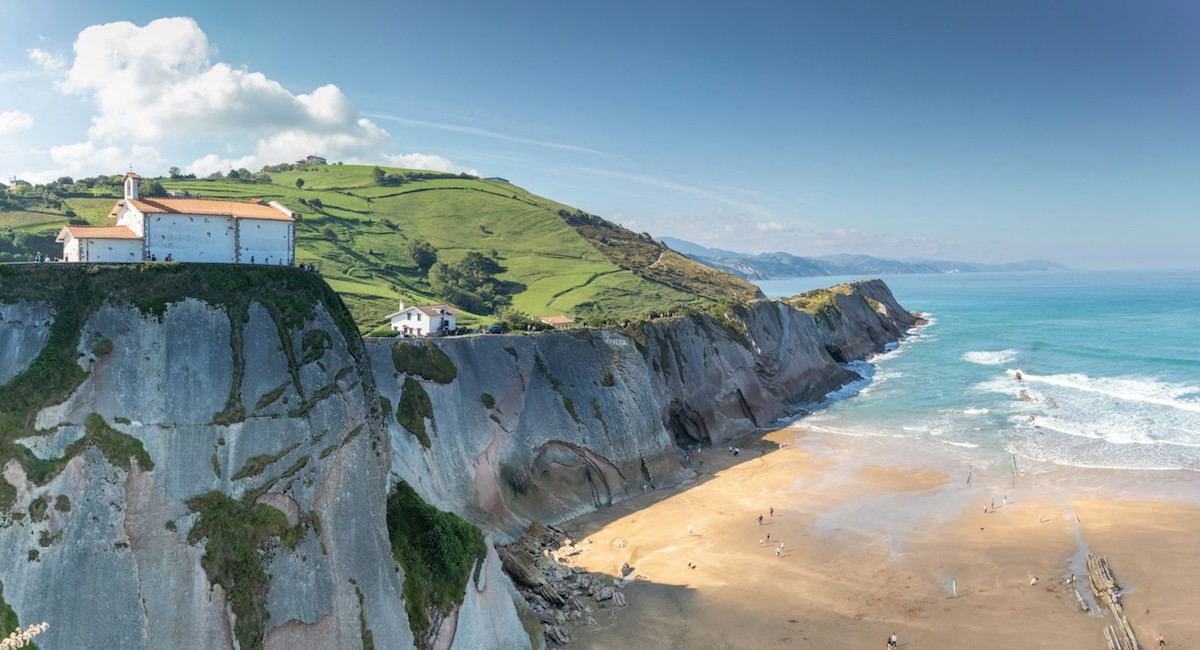 Wandeling langs het Flysch van Baskenland
