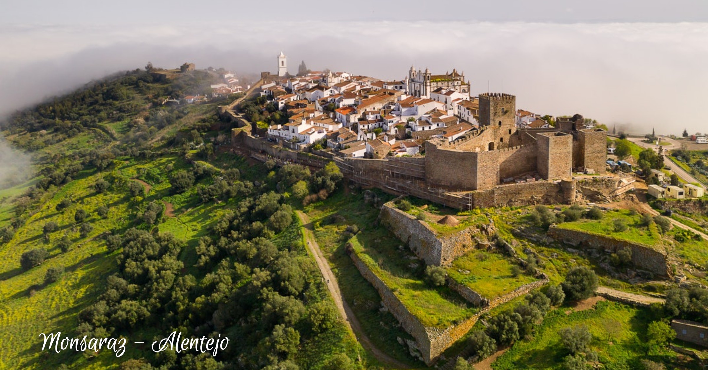 Kastelen langs de grens van de Alentejo
